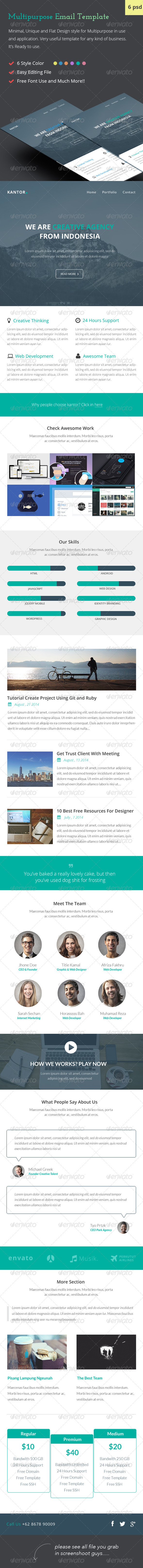 GraphicRiver Multipurpose Email Template 8218145 GraphicRiver Multipurpose Email Template 8218145