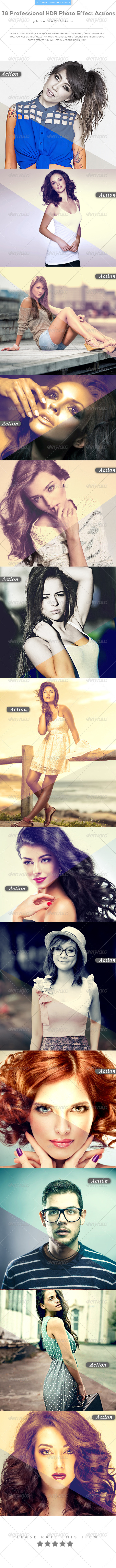 GraphicRiver 16 Professional HDR Photo Effect Actions 8230345 GraphicRiver 16 Professional HDR Photo Effect Actions 8230345