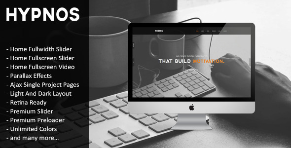 Hypnos - Responsive Retina Ready HTML5 Template