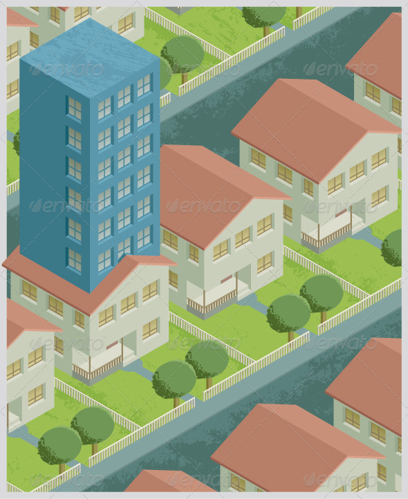 GraphicRiver Single Family Block of Flats 8231466 GraphicRiver Single Family Block of Flats 8231466