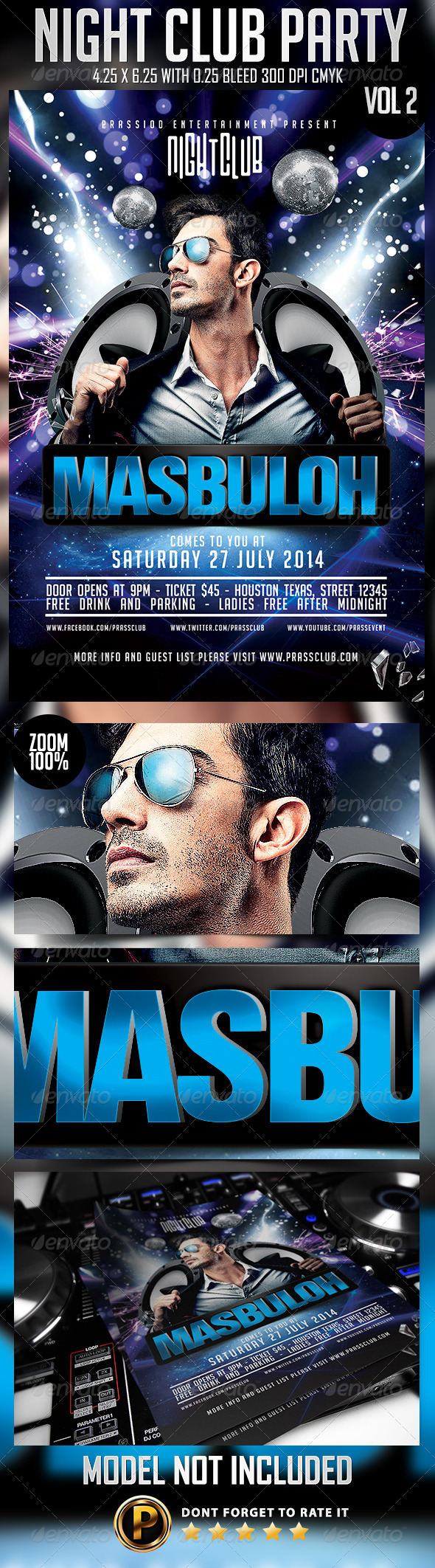 GraphicRiver Night Club Party Flyer Template Vol 2 8231756 GraphicRiver Night Club Party Flyer Template Vol 2 8231756