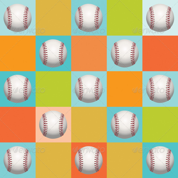 GraphicRiver Baseball Pattern Background 8232140 GraphicRiver Baseball Pattern Background 8232140