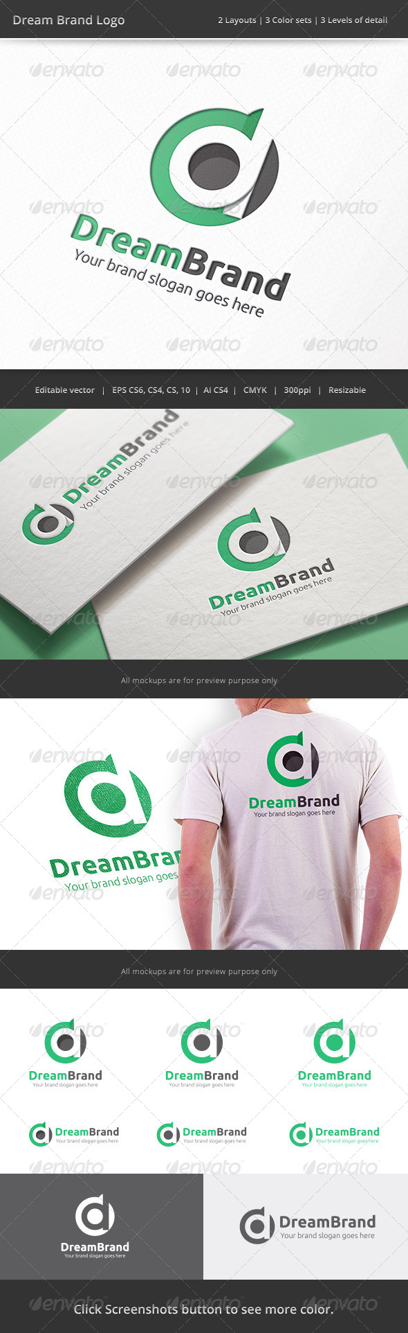 GraphicRiver Dream Brand Letter D Logo 8232469 GraphicRiver Dream Brand Letter D Logo 8232469