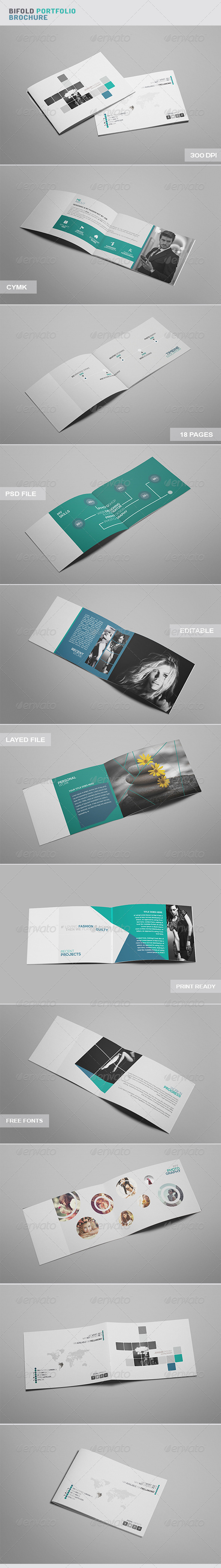 GraphicRiver Bi Fold Portfolio Brochure 8210292 GraphicRiver Bi Fold Portfolio Brochure 8210292