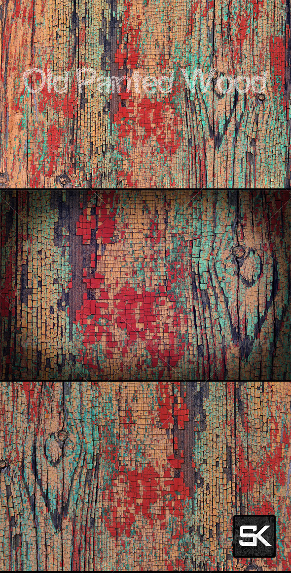 GraphicRiver Old Painted Wood 8232571 GraphicRiver Old Painted Wood 8232571