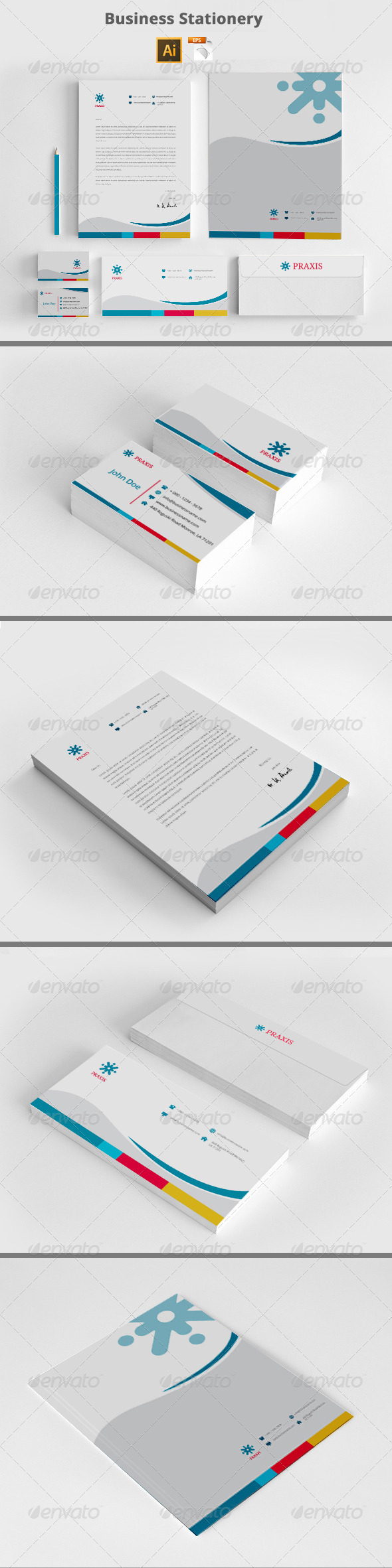 GraphicRiver Business Corporate Stationery Templates 8217438 GraphicRiver Business Corporate Stationery Templates 8217438