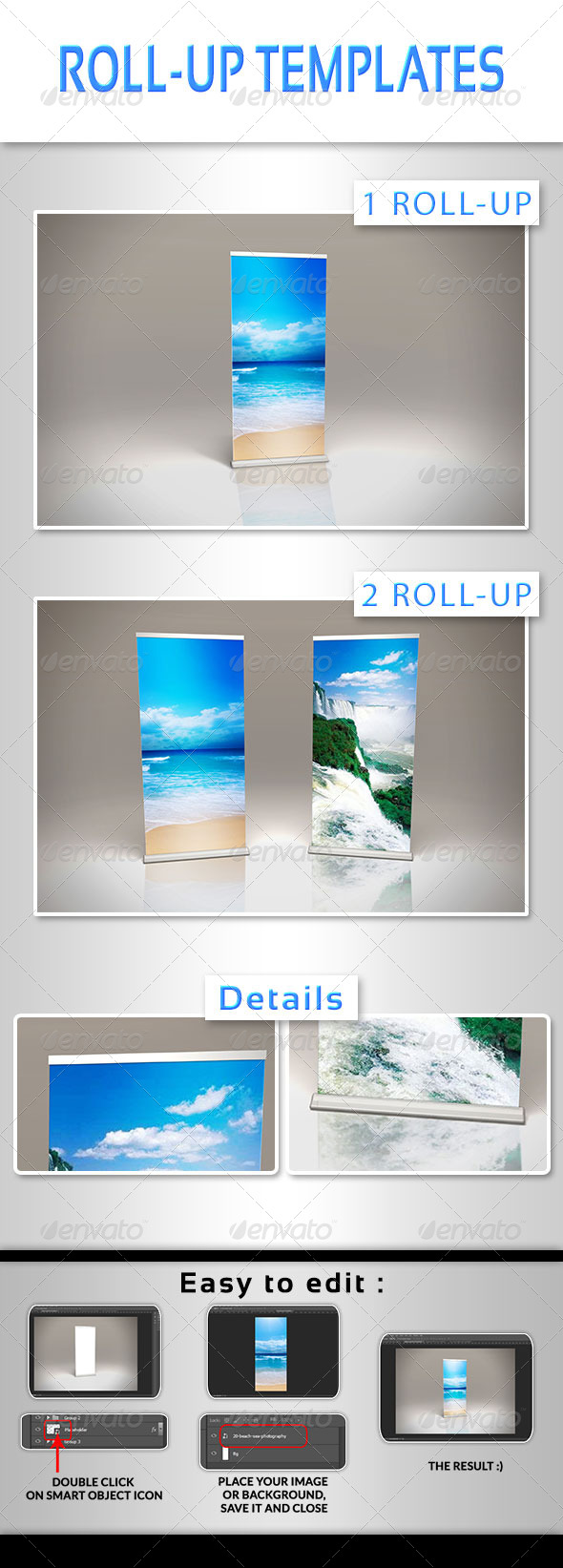 GraphicRiver Roll-up Template 8233800 GraphicRiver Roll-up Template 8233800