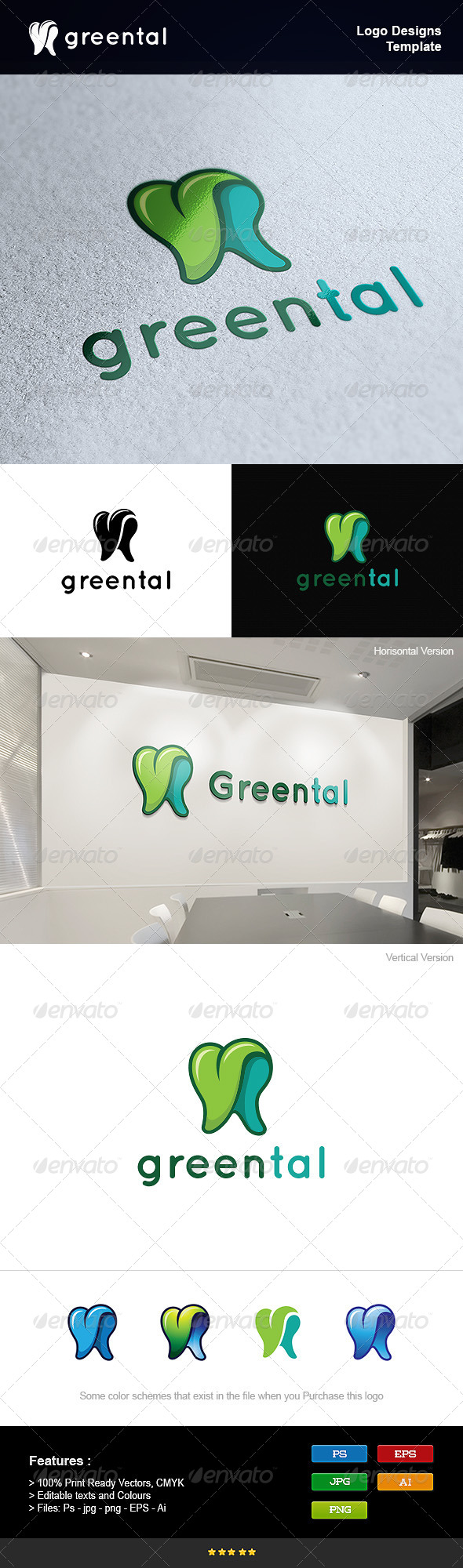 GraphicRiver Green Dental 8233878 GraphicRiver Green Dental 8233878