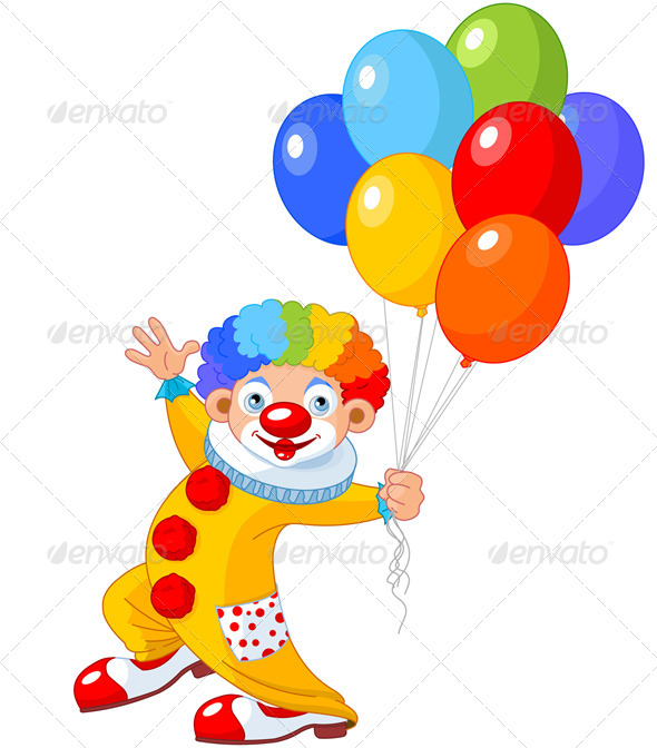 GraphicRiver Funny Clown 8234138 GraphicRiver Funny Clown 8234138