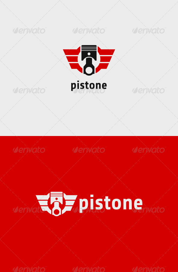 GraphicRiver Piston Wings Logo 8234574 GraphicRiver Piston Wings Logo 8234574