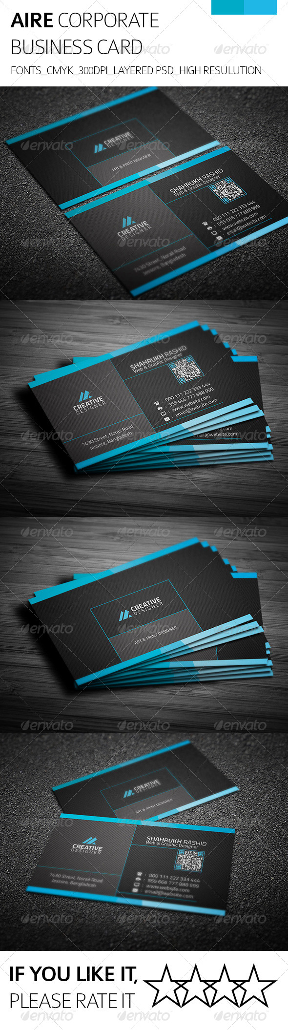 GraphicRiver Aire & Corporate Business Card 8225737 GraphicRiver Aire & Corporate Business Card 8225737