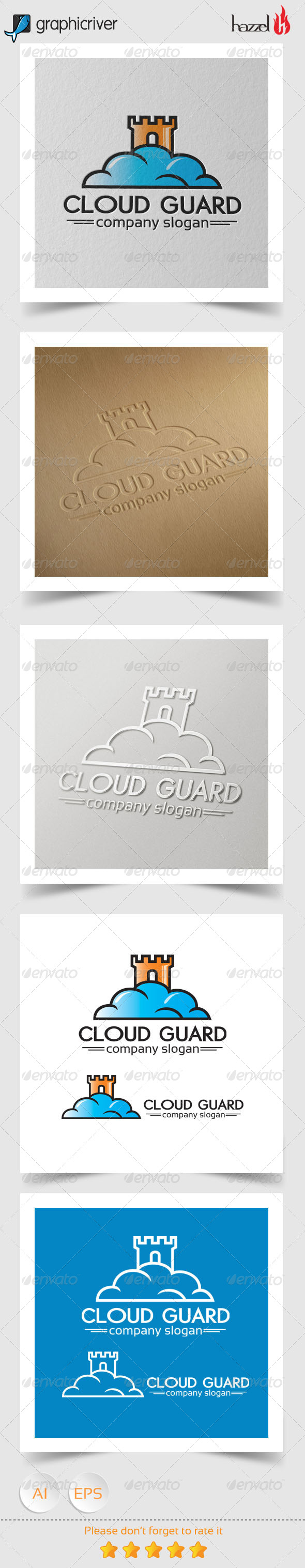 GraphicRiver Cloud Guard Logo 8237698 GraphicRiver Cloud Guard Logo 8237698