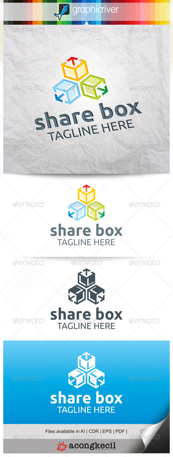 GraphicRiver Box Share V.3 8239222 GraphicRiver Box Share V.3 8239222