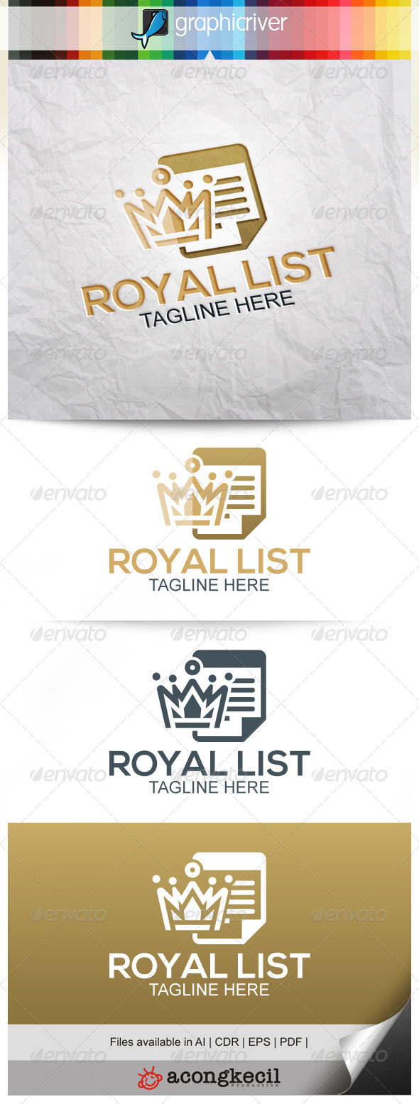 GraphicRiver Royal List 8240199 GraphicRiver Royal List 8240199