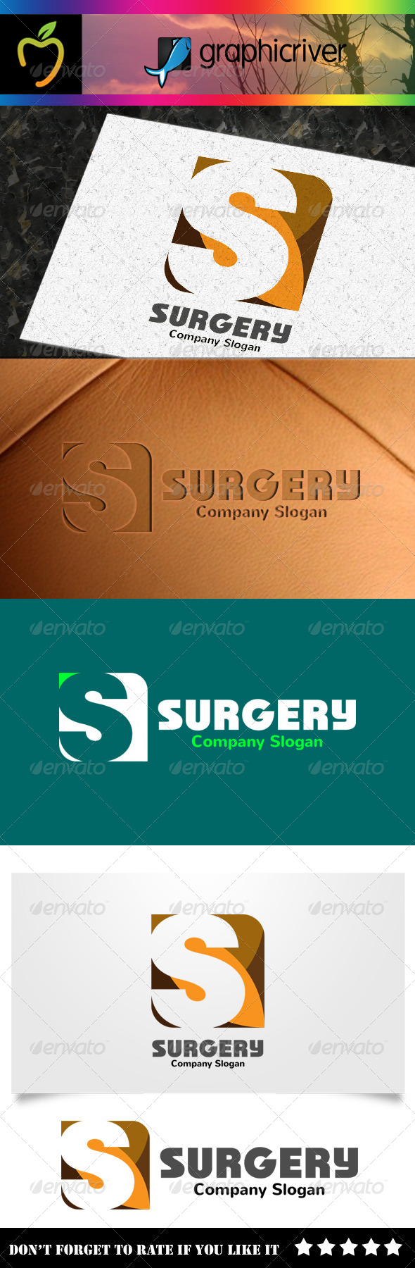 GraphicRiver Surgery S Letter Logo 8240397 GraphicRiver Surgery S Letter Logo 8240397