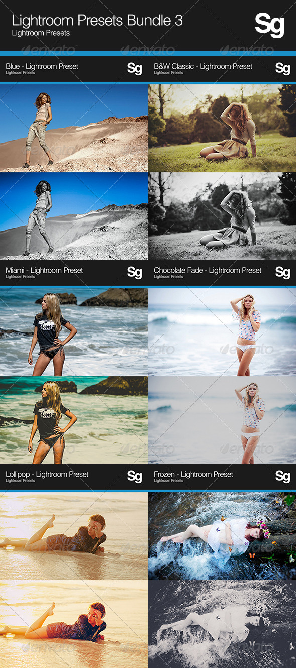 GraphicRiver Lightroom Presets Bundle 3 8240703 GraphicRiver Lightroom Presets Bundle 3 8240703