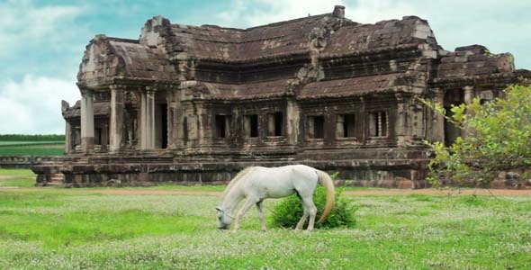 Tourists Climbing Angkor Wat3 Tourists Climbing Angkor Wat3