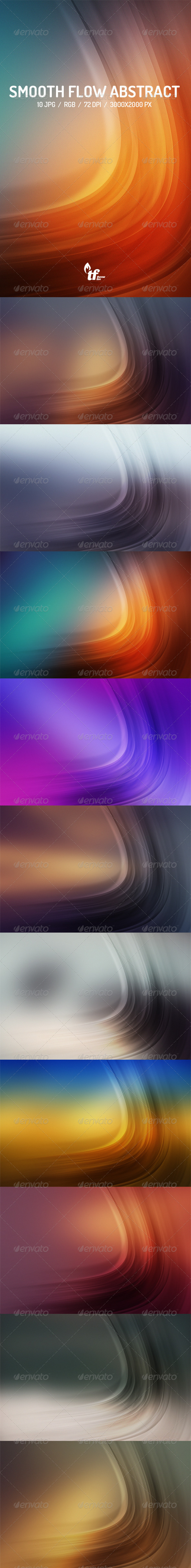 GraphicRiver Smooth Flow Abstract Backgrounds 8241553 GraphicRiver Smooth Flow Abstract Backgrounds 8241553