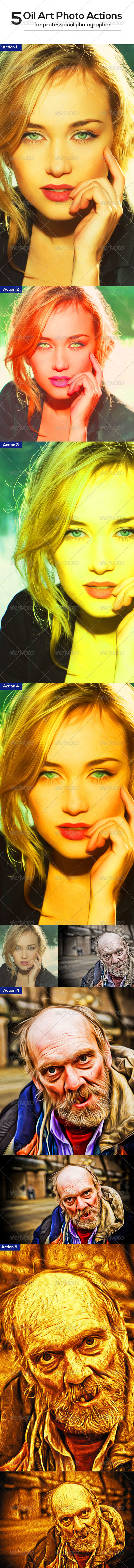 GraphicRiver Oil Art Photo Actions 8241973 GraphicRiver Oil Art Photo Actions 8241973