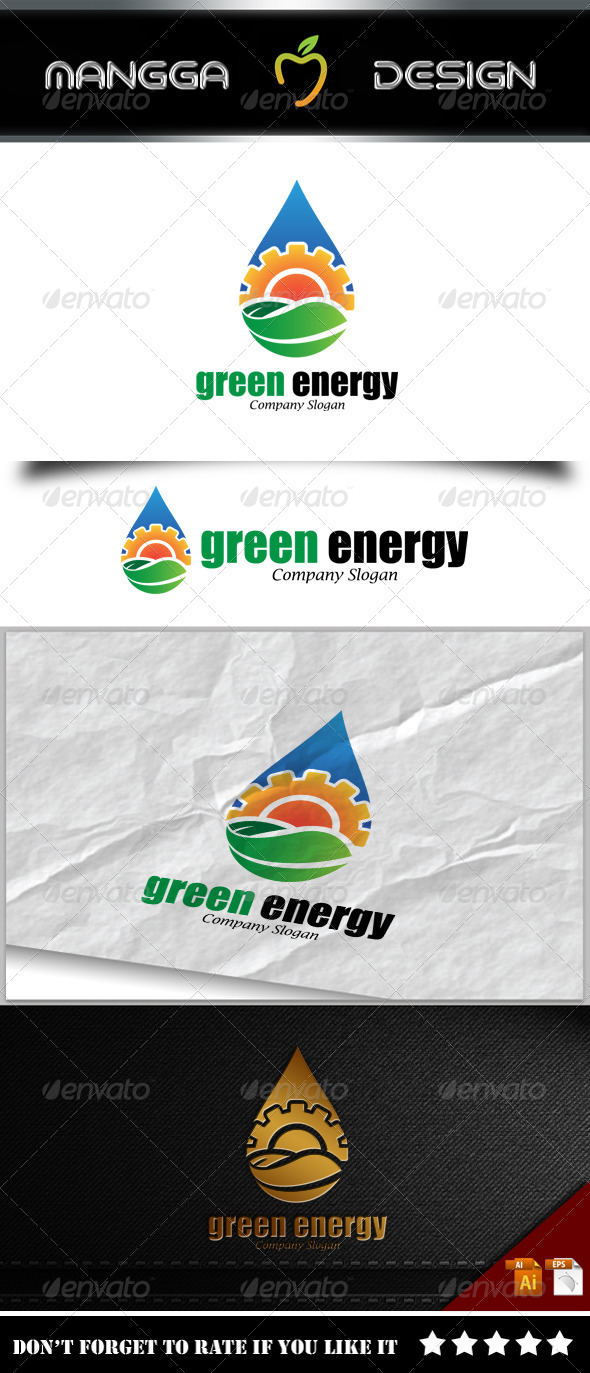 GraphicRiver Green Energy Logo 8242007 GraphicRiver Green Energy Logo 8242007
