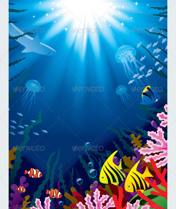 GraphicRiver Underwater World 8242538 GraphicRiver Underwater World 8242538