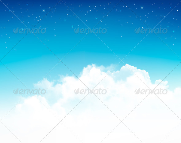 GraphicRiver Background with Stars in the Night Sky 8242715 GraphicRiver Background with Stars in the Night Sky 8242715