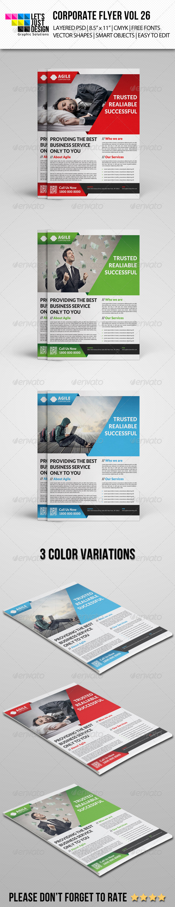 Corporate Flyer Template Vol 26 Corporate Flyer Template Vol 26