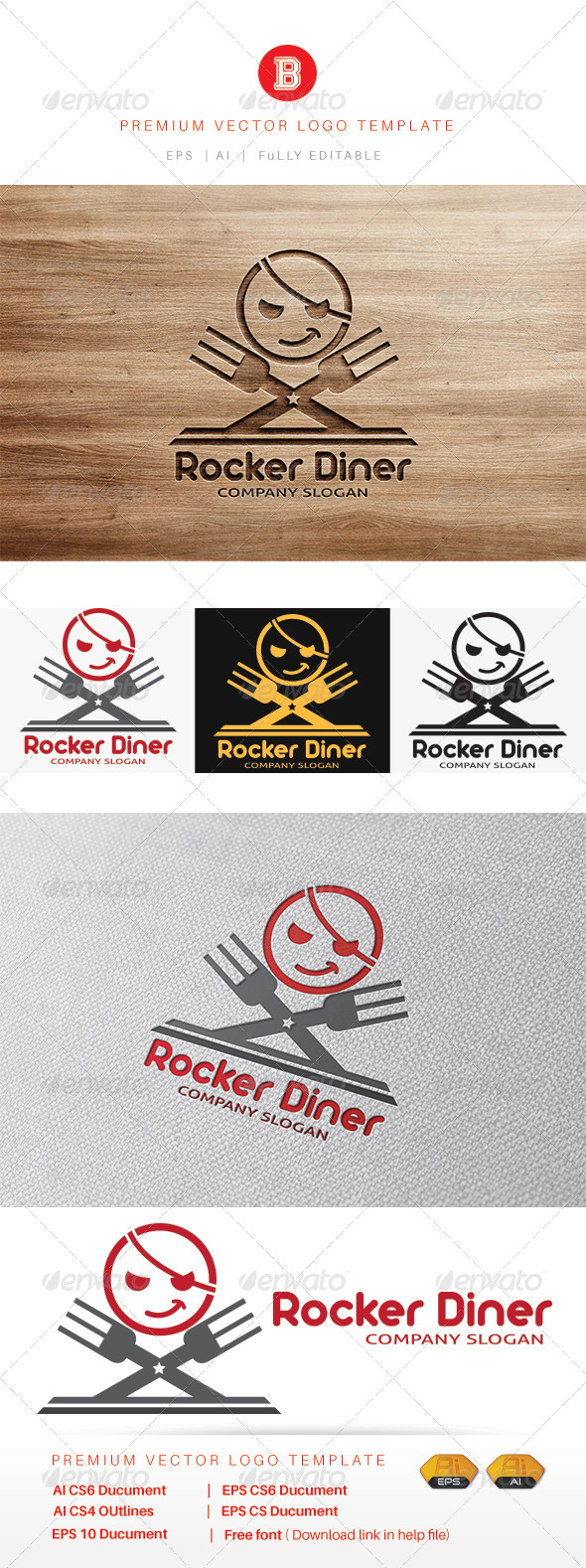 GraphicRiver Rocker Diner 8245593 GraphicRiver Rocker Diner 8245593