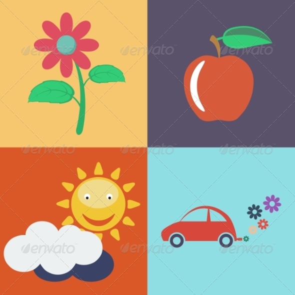 GraphicRiver Vector Flat Eco Icons 8245673 GraphicRiver Vector Flat Eco Icons 8245673