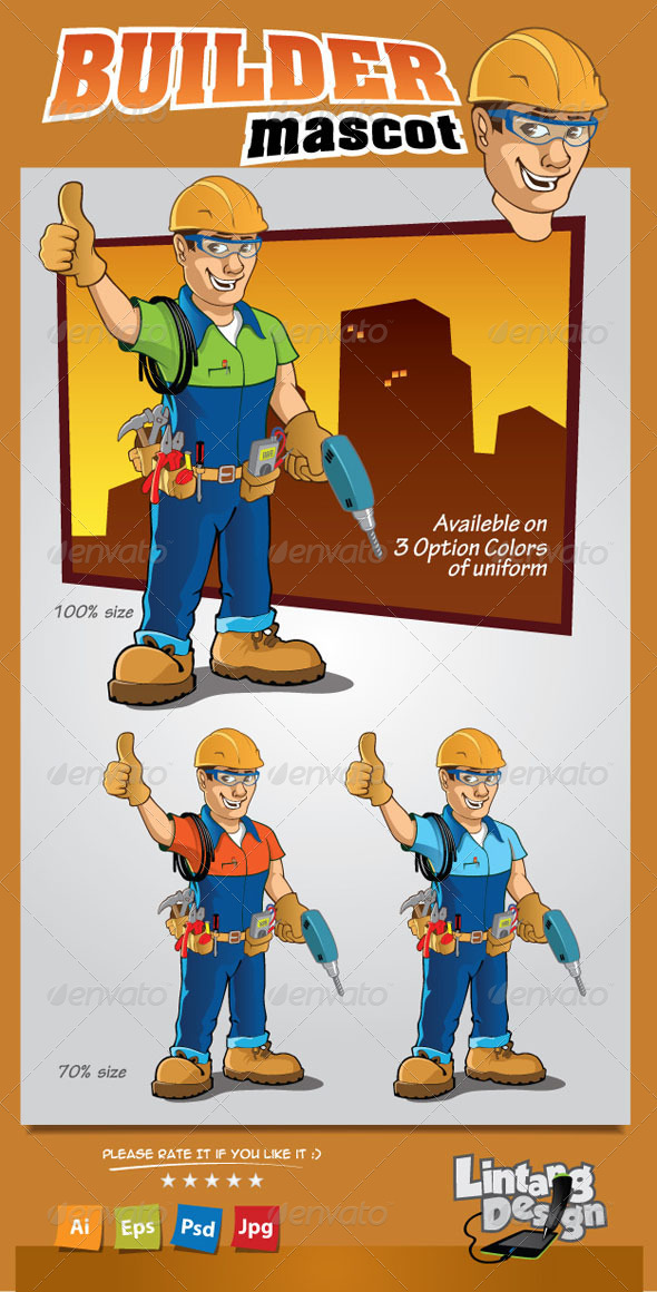 Builder Mascot Builder Mascot