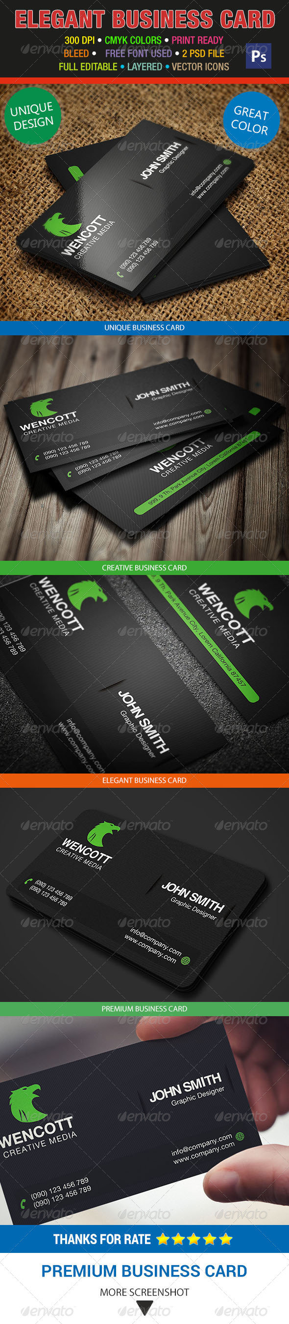Creative Business Card 275 Creative Business Card 275