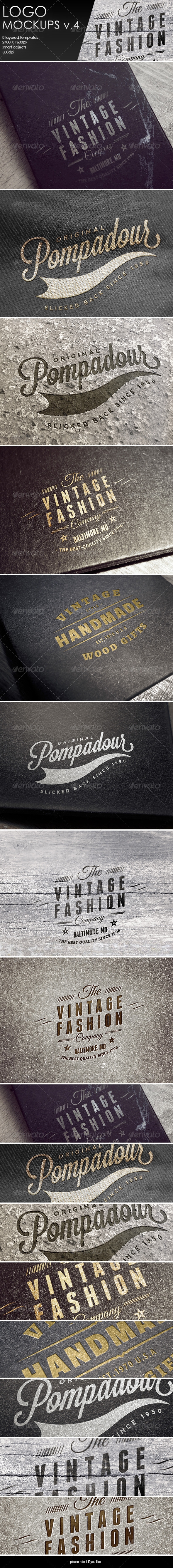 GraphicRiver Logo Mockup-V.4 8251817 GraphicRiver Logo Mockup-V.4 8251817