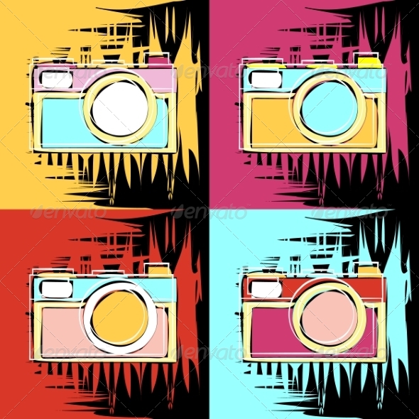 GraphicRiver Painting of Camera 8252884 GraphicRiver Painting of Camera 8252884