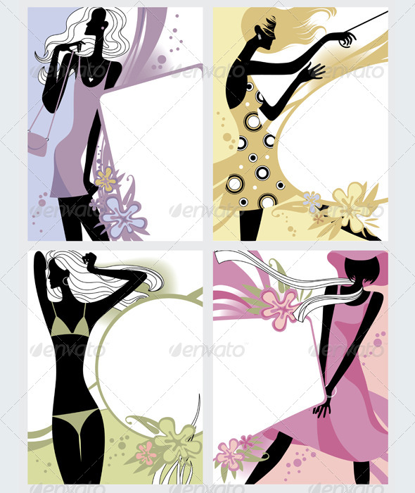 GraphicRiver Fashion Set 8253545 GraphicRiver Fashion Set 8253545
