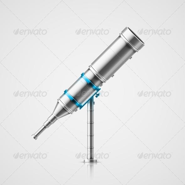 GraphicRiver Isolated Telescope 8255832 GraphicRiver Isolated Telescope 8255832