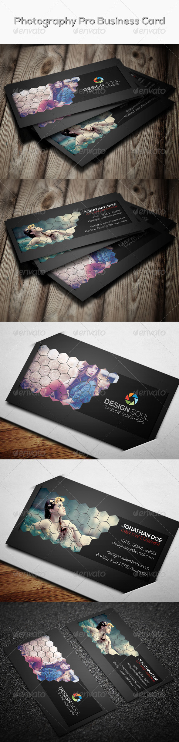 Photography Pro Business Card (Creative)