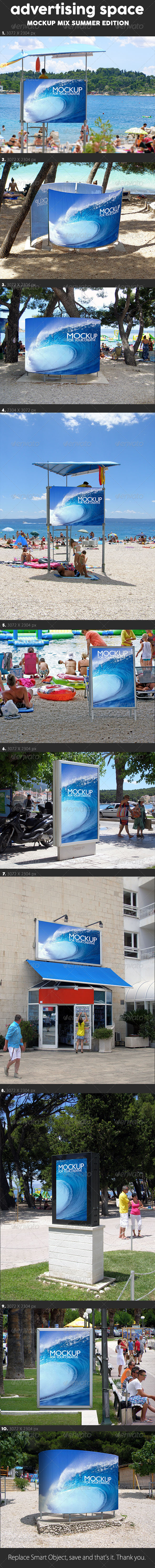 GraphicRiver 10 Ad Mock Up s Summer edition 8257448 GraphicRiver 10 Ad Mock Up s Summer edition 8257448