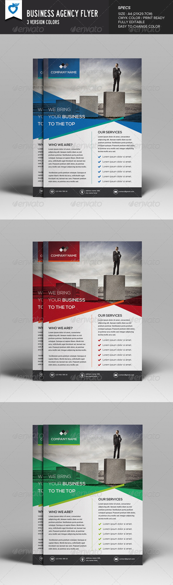 GraphicRiver Business Agency Flyer 8257459 GraphicRiver Business Agency Flyer 8257459