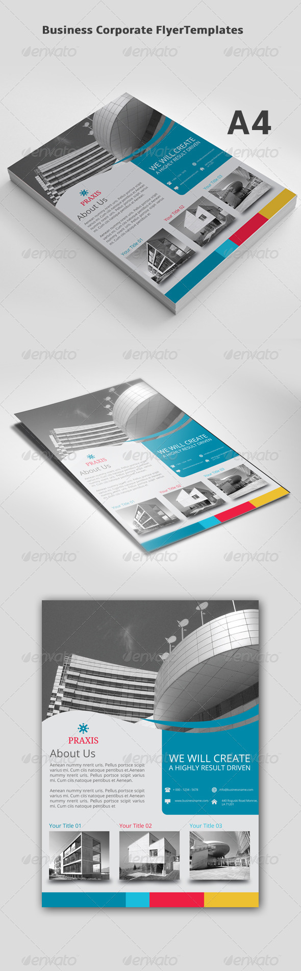 GraphicRiver Business Corporate Flyer Templates 8257757 GraphicRiver Business Corporate Flyer Templates 8257757