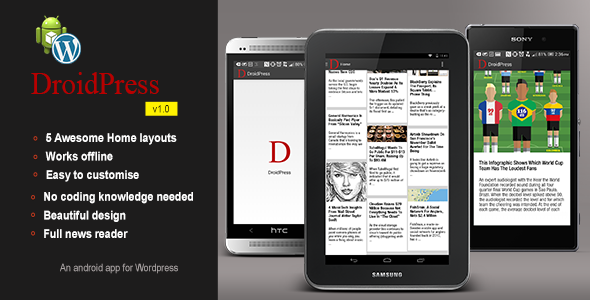 CodeCanyon DroidPress Android app for Wordpress 8230430 CodeCanyon DroidPress Android app for Wordpress 8230430