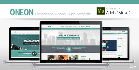 ThemeForest Oneon Adobe Muse Template 8190157 ThemeForest Oneon Adobe Muse Template 8190157