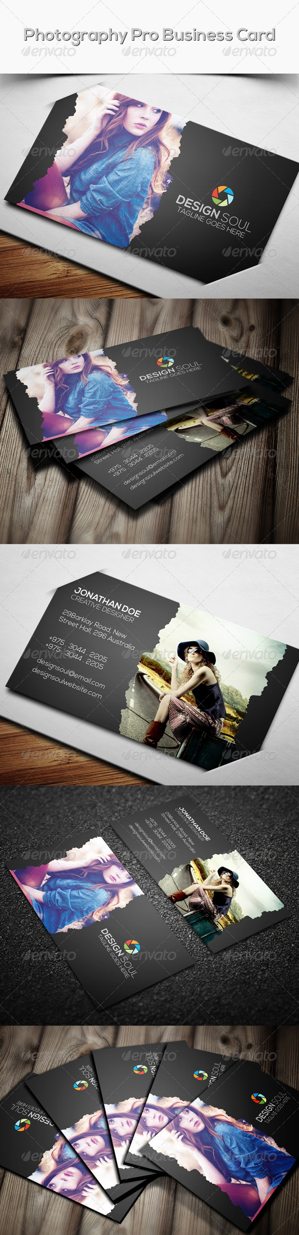 Photography Pro Business Card Photography Pro Business Card