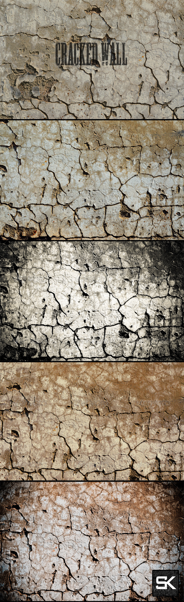 Cracked Wall (Industrial / Grunge)