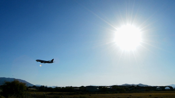 Airplane Flying at Low Altitude Airplane Flying at Low Altitude