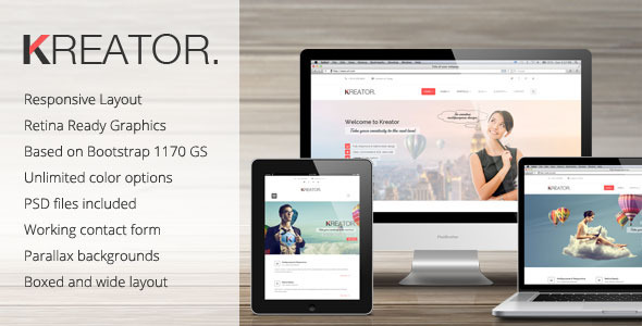 Kreator Ultimate HTML Template