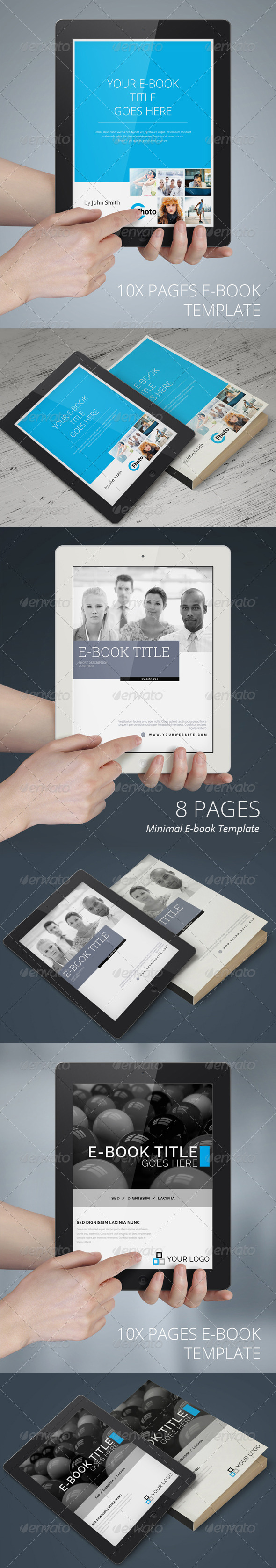 3in1 E-Book Template Bundle 3in1 E-Book Template Bundle