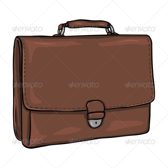 GraphicRiver Vector Cartoon Briefcase 8270232 GraphicRiver Vector Cartoon Briefcase 8270232