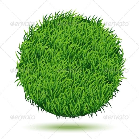 GraphicRiver Circle Background Of Green Grass 8271723 GraphicRiver Circle Background Of Green Grass 8271723