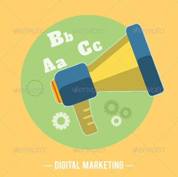 GraphicRiver Megaphone 8272555 GraphicRiver Megaphone 8272555