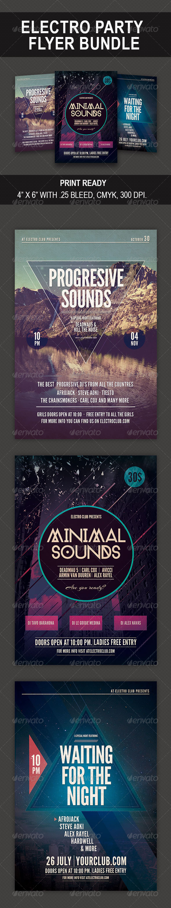 GraphicRiver Electro Party Bundle Vol.01 8273685 GraphicRiver Electro Party Bundle Vol.01 8273685